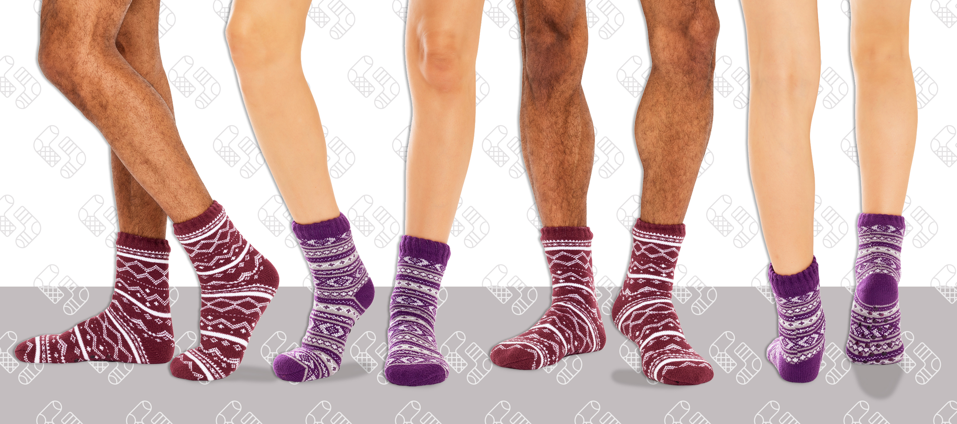 fluffy winter socks 